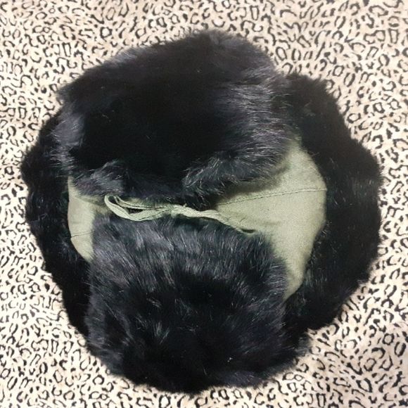 🔥 Vintage Rabbit Fur Trapper Hat - Picture 4 of 12